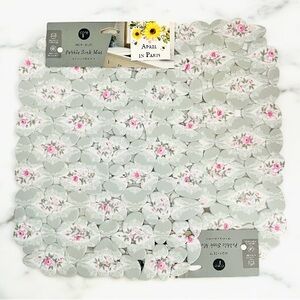 Shabby Chic Kitchen Sink Mats Set of TWO